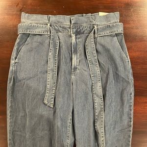 NWT White House black market high rise straight ankle jean